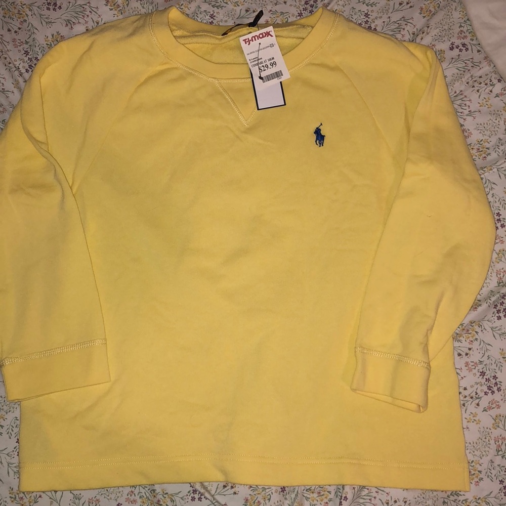 long sleeve polo, never worn. tags still on